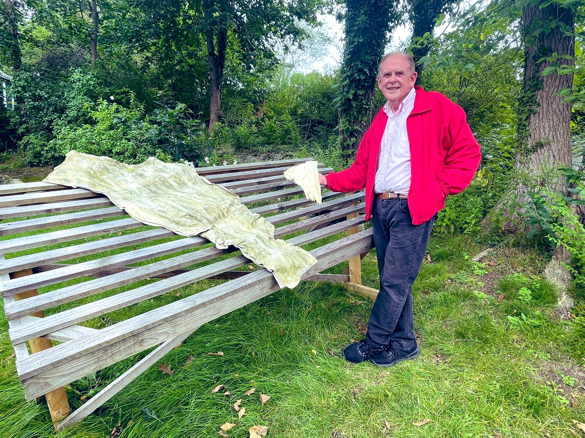 KimTunnicliffe1's tweet photo. #Manchester Historical Museum in @townofMBTS is displaying authentic pieces of an old #saltcod fishyard in its own backyard. In 1700’s, before refrigeration, salting & curing cod was a booming business for coastal towns & it was considered the economic backbone of #Massachusetts. https://t.co/nMygyCbg4a