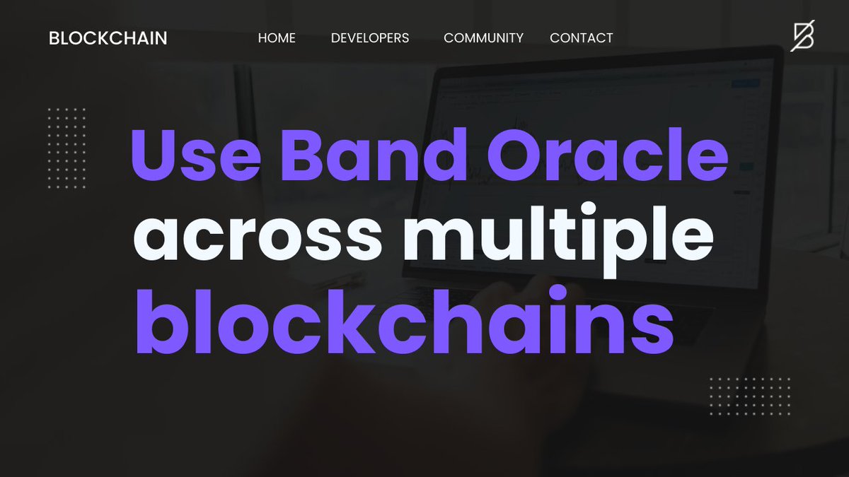CryptoPorsh's tweet photo. #BandChain helps different blockchains get real-world data they can trust, making it easier to build cool apps that work on any blockchain.

Learn more about Band: https://t.co/49yIg4ayHk

#Bandprotocol #Oracle #Blockchains https://t.co/pkIRqQsxKB