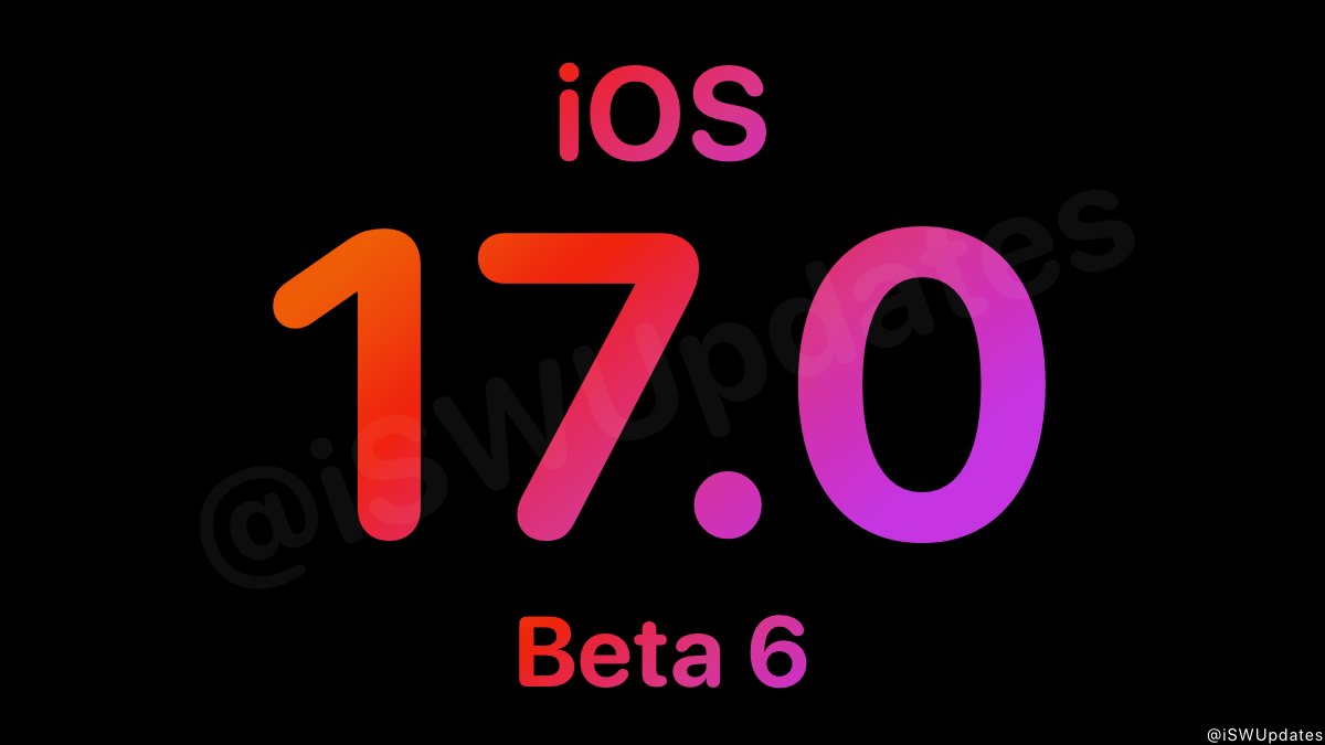 iSWUpdates's tweet photo. iOS 17.0 Public Beta 6 (21A5326a) has been released. #iOS17 #iOS17Beta6 https://t.co/jWN6uERRFE