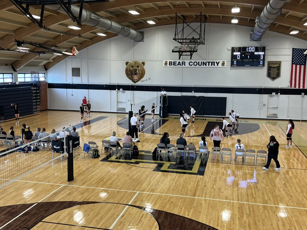 Great to kick off the volleyball season with a home 8th grade match versus Mill Creek. #TMSsleuth #TurnerFamily