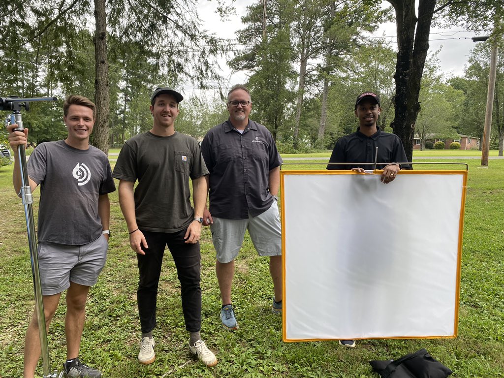 6STRONGMEDIA's tweet photo. Never a dull day on set! The 6 STRONG team loves to work hard and play even harder! 
#funfilmcrew #nohasslealldazzle https://t.co/vvZ1SrrE6a