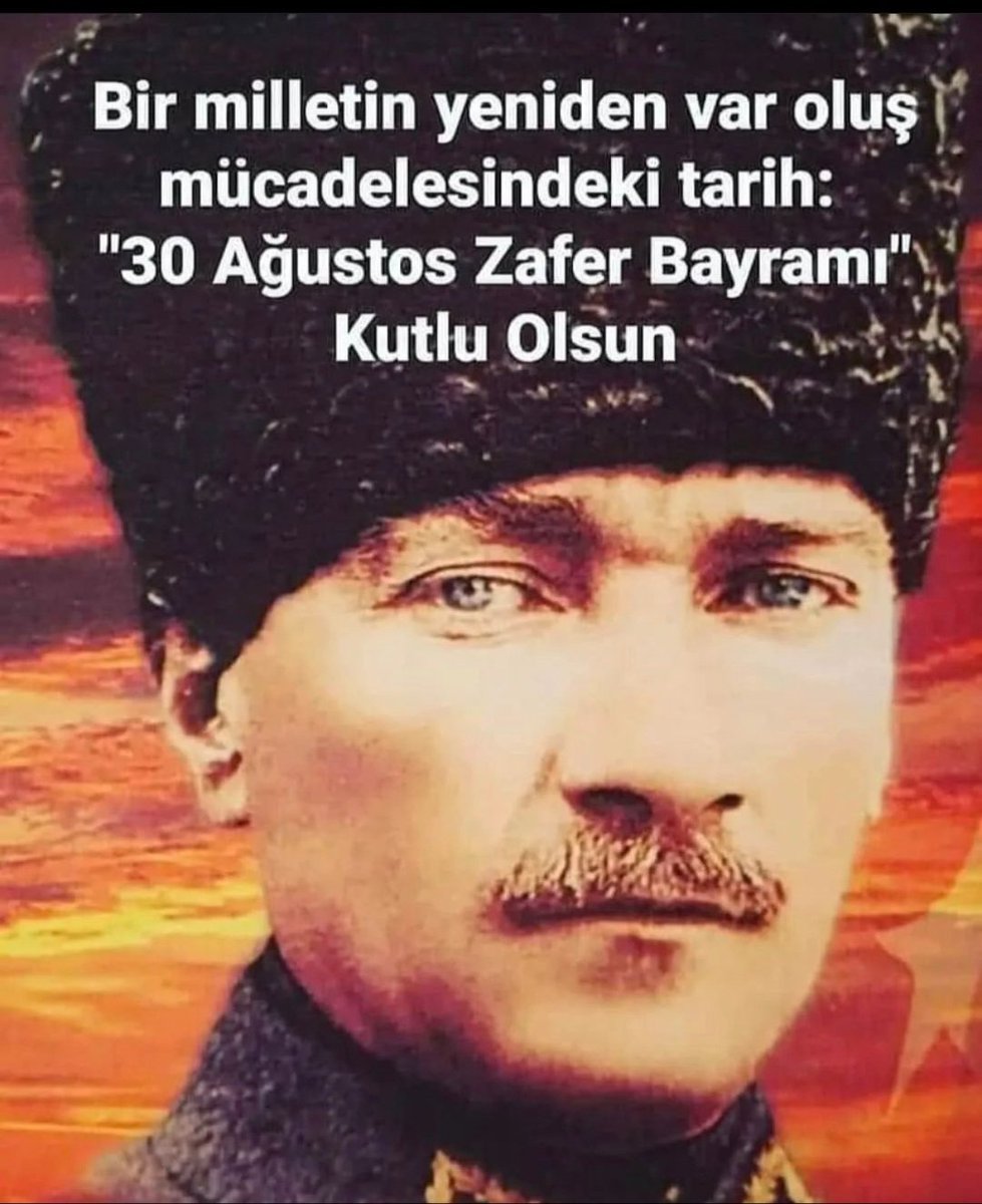 signoryolo's tweet photo. 6 ayda yarılamaz denilen cepheyi 36 saatte yarıp, 400 kilometre yol katederek düşmanı denize döken Başkomutan Mustafa Kemal Atatürk'e ve kahraman silah arkadaşlarına saygı ve minnetle.. 

30 Ağustos Zafer Bayramımız kutlu olsun 🇹🇷 https://t.co/vtELKFNvxJ