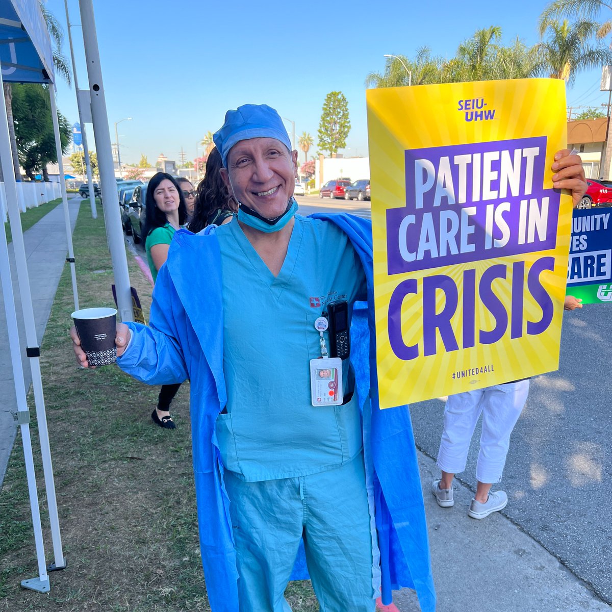 SEIU-United Healthcare Workers West #United4All tweet media