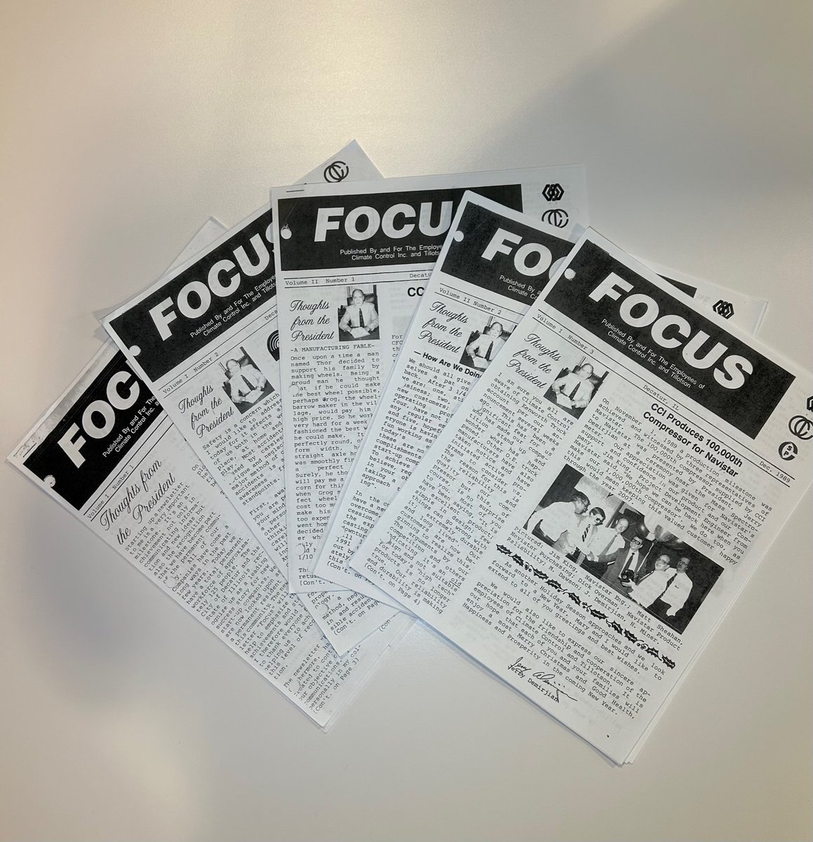 TCCI_Mfg's tweet image. Throwback to 1989. Always #WorkingAsOne.