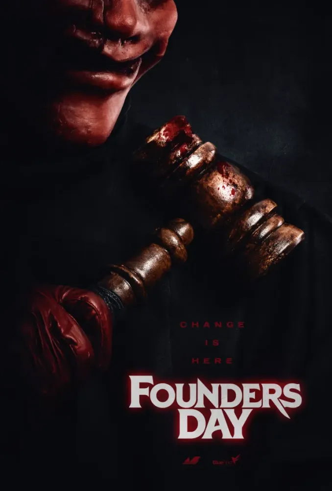 #FoundersDay #ErikBloomquist #NaomiGrace #DevinDruid #William Russ #AmyHargreaves stands out as a brilliant blend of suspense, horror and political commentary. The ominous presence of the masked killer and the town's dark secrets keep you on the edge of your seat. A must-see film