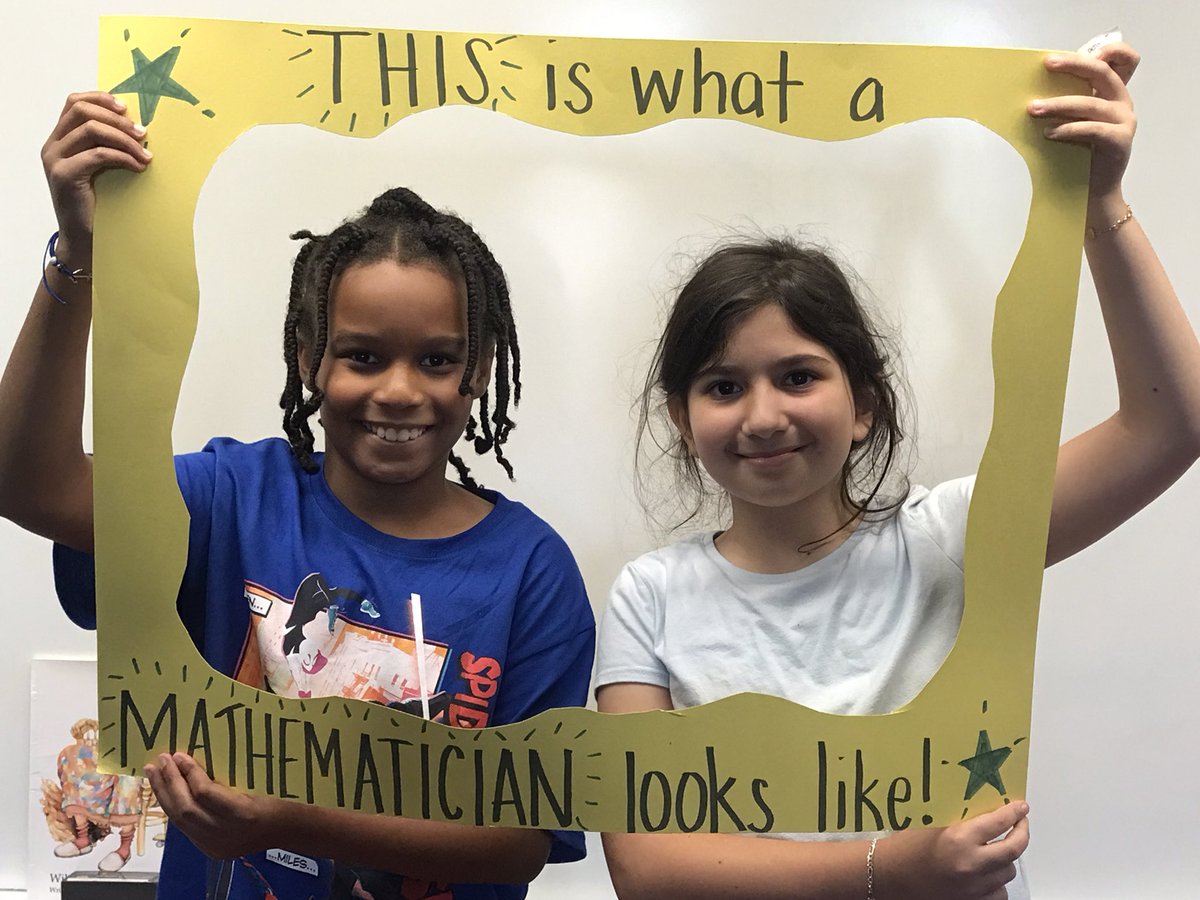 OES4thgrade's tweet photo. Meet some of our fabulous mathematicians! ❤️ https://t.co/eoP7340rH4