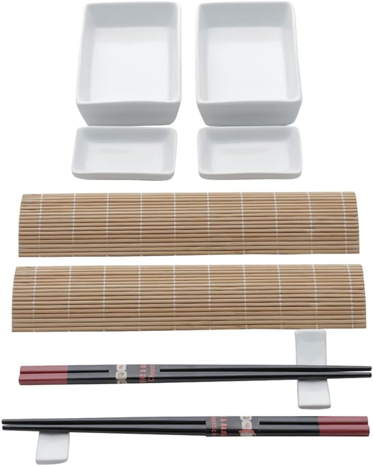 Conjunto 10 Peças para Sushi de Bambu Kyoto – Lyor
