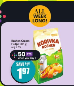 mykpy's tweet image. #MadeInUkraine
#Roshen chocolates🍫, candies🍬and confectionery treats now on sale at select FrechCo stores in Canada!
🇨🇦😋🇺🇦💙💛🌻
flipp.com/search/roshen
