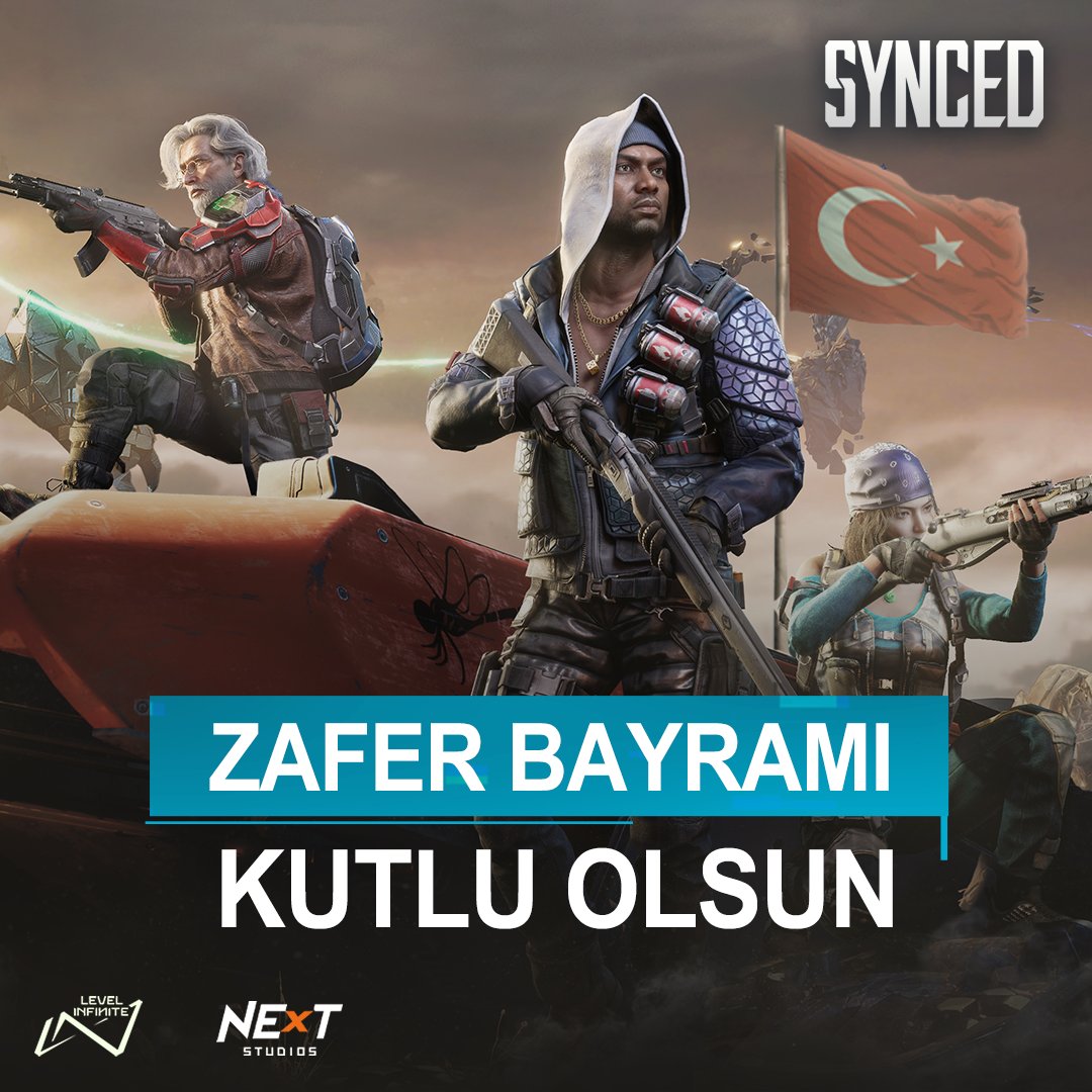 SyncedTR's tweet photo. "30 Ağustos Zafer Bayramı kutlu olsun!" Gazi Mustafa Kemal Atatürk ve silah arkadaşlarını rahmet ve minnetle anıyor, bağımsızlığımızın simgesi olan bu büyük zaferi bir kez daha coşkuyla kutluyoruz.

🇹🇷💪 #30Ağustos #ZaferBayramı https://t.co/XxII21dcyn