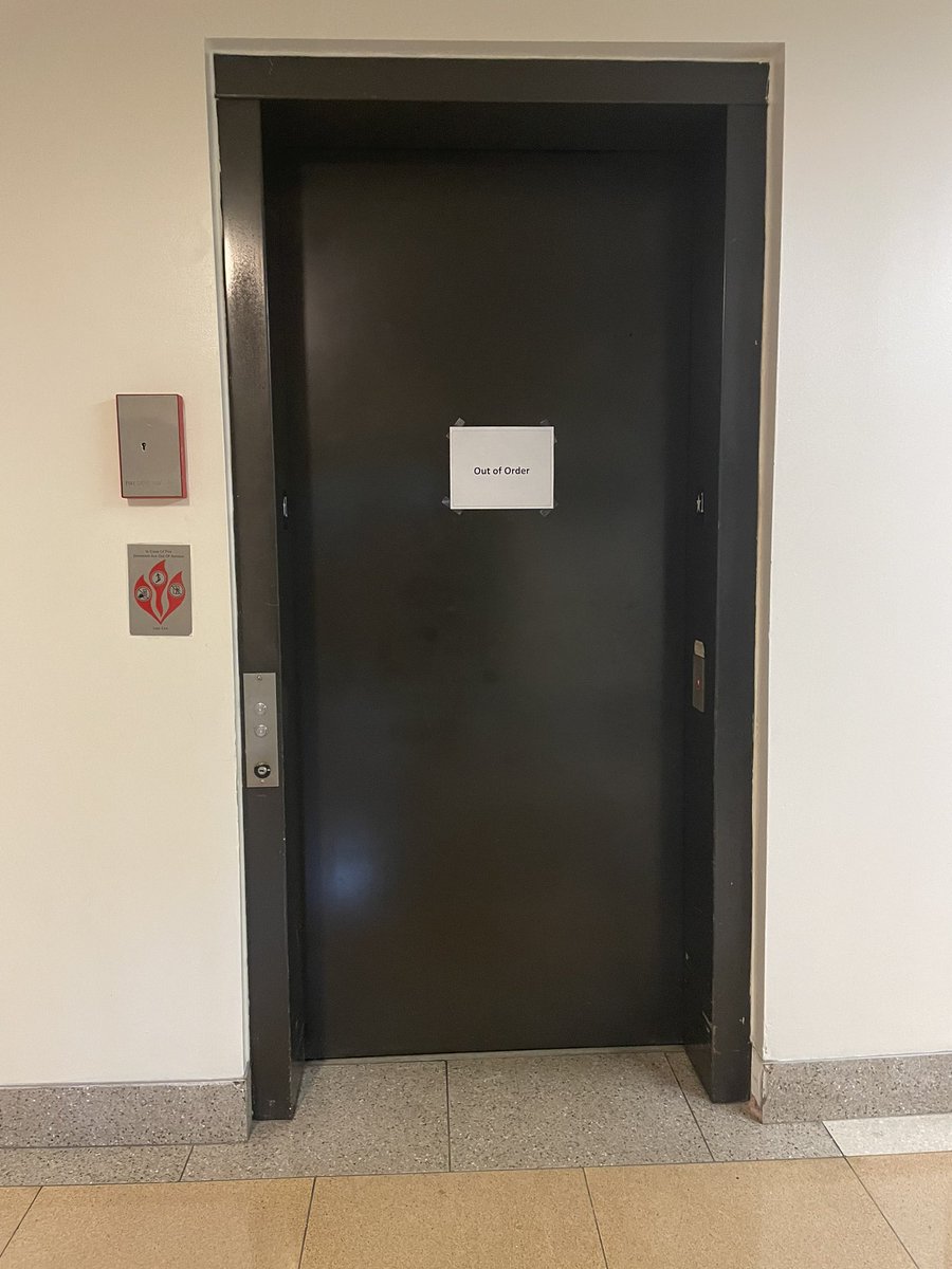 The <a href="/hdwoodsonshs/">HD Woodson HS</a> elevator is STILL INOPERABLE. This is a serious safety issue and makes the operation of our building incredibly difficult. Furthermore, it makes our courses inaccessible to some of our learners. It needs to be fixed NOW. What gives <a href="/DCDGS/">DC Department of General Services</a>?  cc:<a href="/CMLewisGeorgeW4/">CM Janeese Lewis George</a>