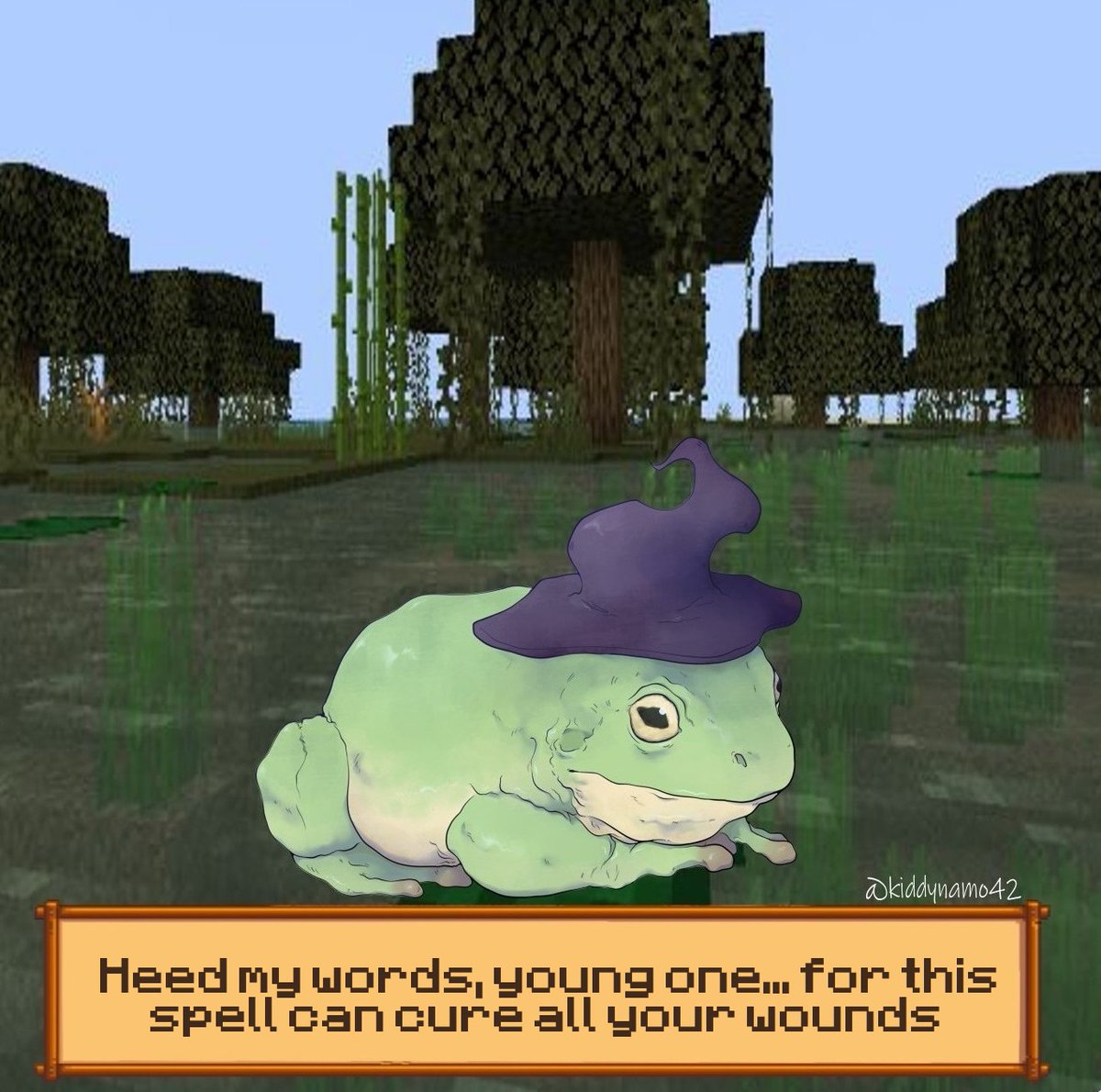Kiddynamo42's tweet image. Forg

#Frog #frogcore #frogmeme #meme #art #digitalart #ArtistOnTwitter #drawing #minecraft #videojuegos #ocart #artistsupport #StardewValley #indiegame #AnimalCrossing