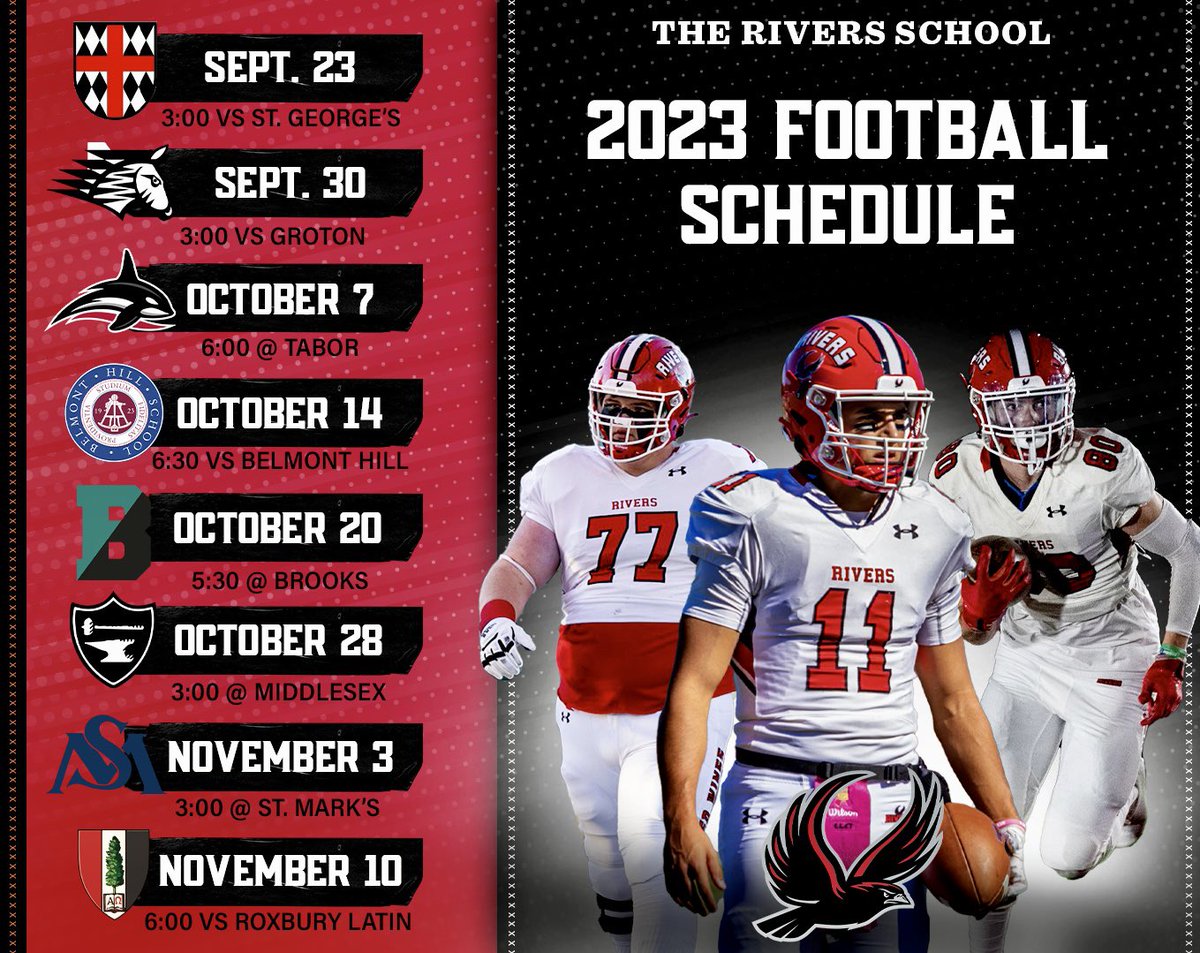 With the start of school one week away and preseason around the corner, we’re excited to begin unveiling our varsity schedules for the fall, starting with football!