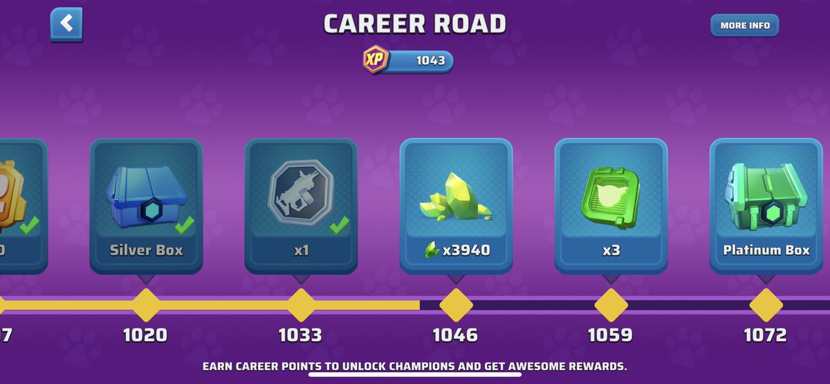 Jo527201's tweet photo. Career road in progress 🚀

#CantinaRoyale #Gaming #Videogame #iOS #Android #Appstore #PlayStore #3C3 #Battleroyale https://t.co/Duxs3Hiw7G