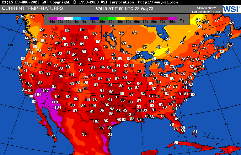 climateguyw's tweet photo. On TUE 8/29/23 #HeatwaveConoco down to a daily borderline ranking of CAT2/CAT3 but remains dangerous in the Southwest. At its peak it was nearly a CAT5 in mid-August across the South.
@MichaelEMann @KHayhoe @KBMcLeodFLA
@olliemilman @ZLabe
My criteria: https://t.co/VGZsiRMZcD https://t.co/azimBy6kgR