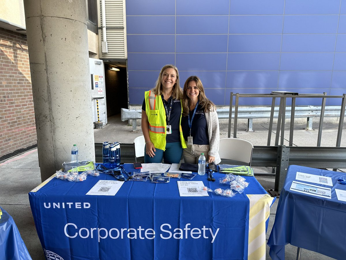 Cleveland ROCKS safety! Great conversations with our team members about their roles in safety. Also excellent questions, feedback and ideas for how we can keep getting better! We ❤️ safety fair season! #nosmallrolesinsafety @DJKinzelman @JohnK_UA @kristin_fiore @LouFarinaccio