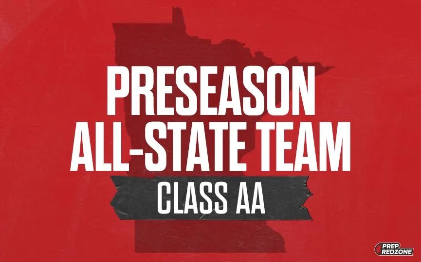 @PrepRedzoneMN is proud to announce Minnesota’s 2023 Preseason Class AA All-State Offensive Team‼️ The best of the best from the 56 AA 🏈 programs in the Land of 10,000 Lakes. Preseason POY: @kallstromhunter Preseason OPPY: @7908Jacob prepredzone.com/2023/08/minnes…