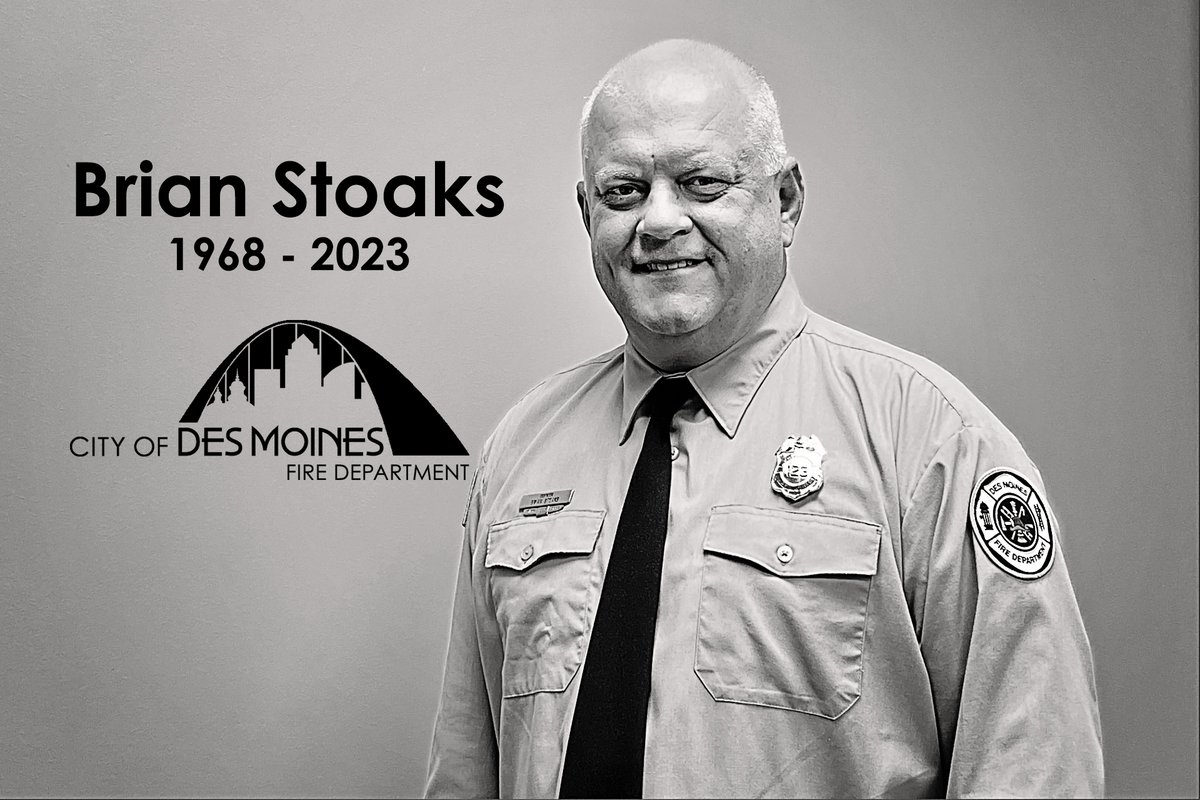 DMFD mourns the loss of Fire Engineer Brian Stoaks, who retired on Friday after 27 years of dedicated service and passed away on Sunday following his battle with cancer.  

Even on his most challenging days, Brian Stoaks was there for us and our community. (1/2)