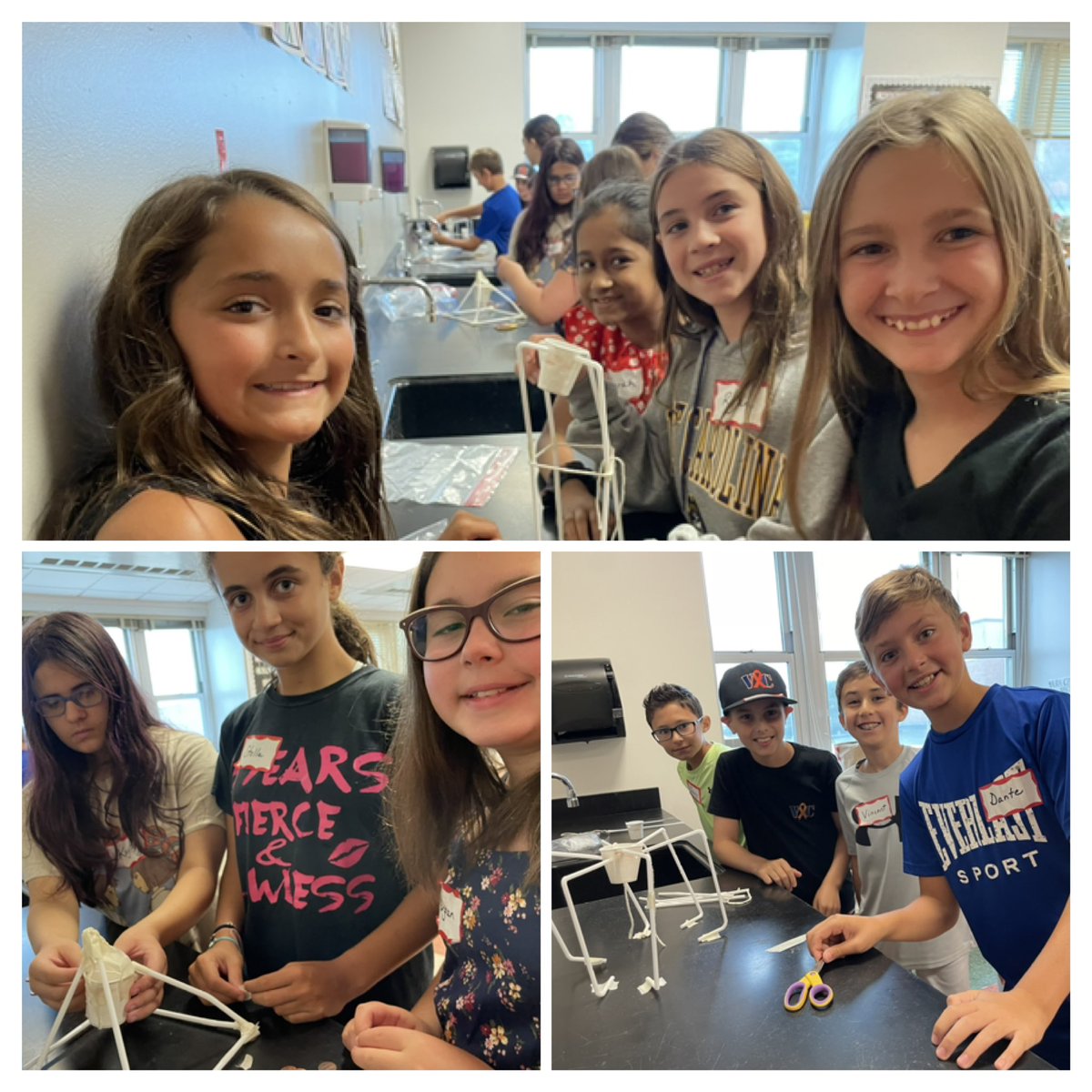 Mrs. Czachor, Mrs. Kiernan, Ms. Ruccia and Ms. Sweeney helped the 6th graders kick off the school year at the Middle School Bound program. Students spent the day making new friends, participating in team building activities and getting to know the Middle School!