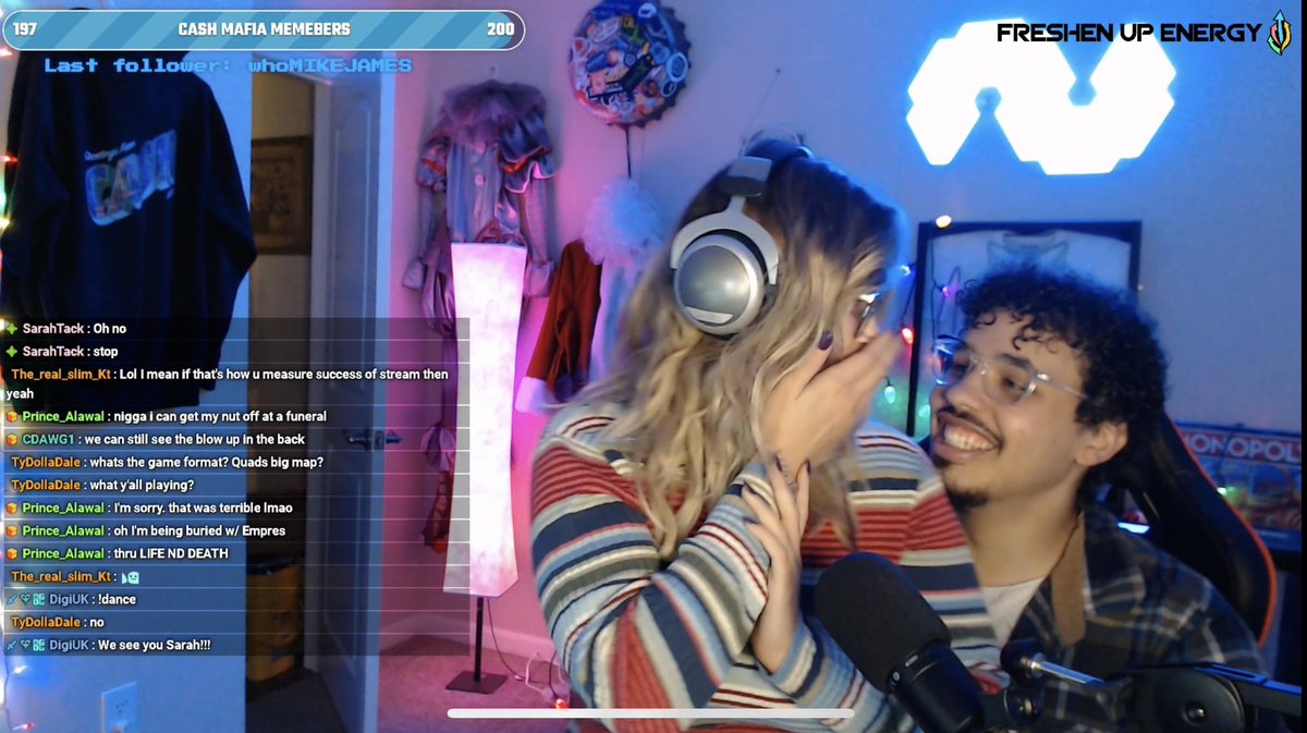 SolelyCash_'s tweet photo. What an incredible stream today 😭

We made top 250 for @RESPAWNProducts and the #RespawnRecruits challenge, VIBED out, and the love you all showed today was phenomenal ❤️‍🔥

Averaged 30 viewers w/ no host either🥺

THANK YOU, from the bottom of my heart! THANK YOU! https://t.co/U6ZlGbGM6d