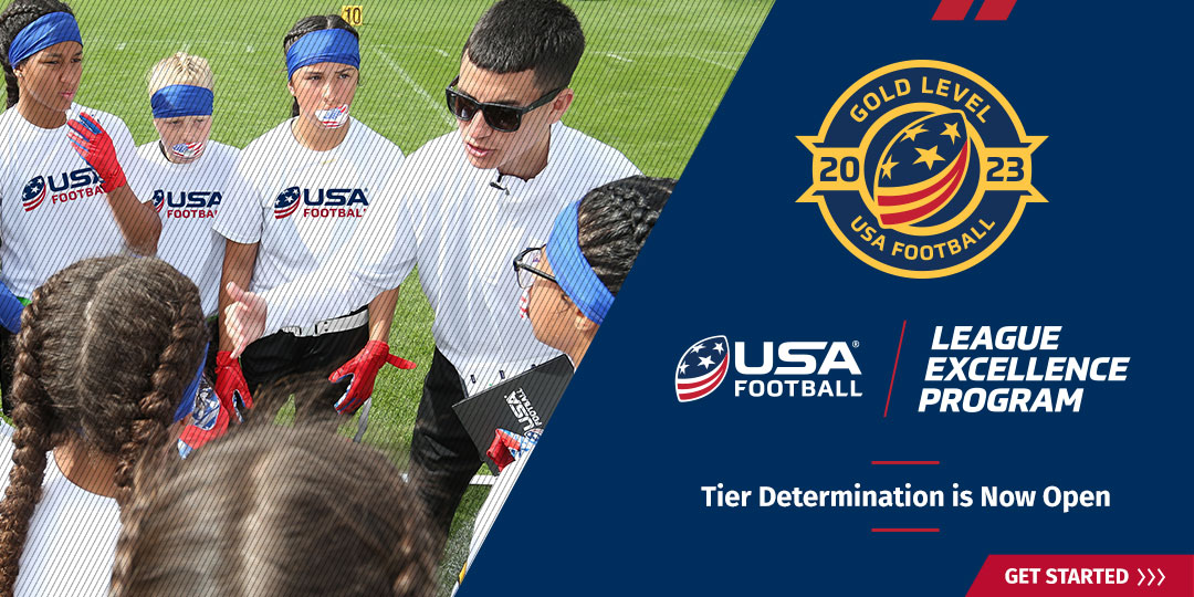 USA Football's League Excellence Program allows youth football organizations to earn recognition for their commitment to raising operational standards & providing a great environment for athletes and their families! 🏈 Enroll your league to get started: usafootball.com/excellence