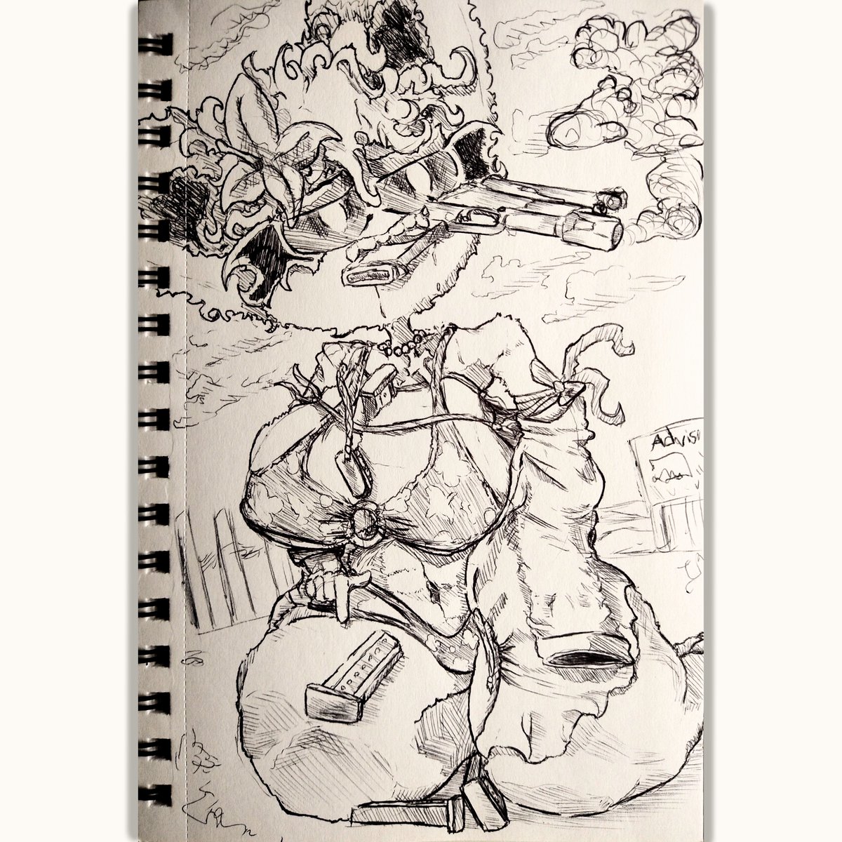 monsterdeath101's tweet photo. These... MAGS!!
Tags: #art #sketching #sketchdrawing #sketchdump #sketchbook #inksketch #pensketch #oc #occharacter #kristella #aliencreature #creature #arttherapy #fantasyart #femalecharacter #booba #originalcharacter #penonly #penart #cuteart #traditionalart https://t.co/aYHxXUykFf