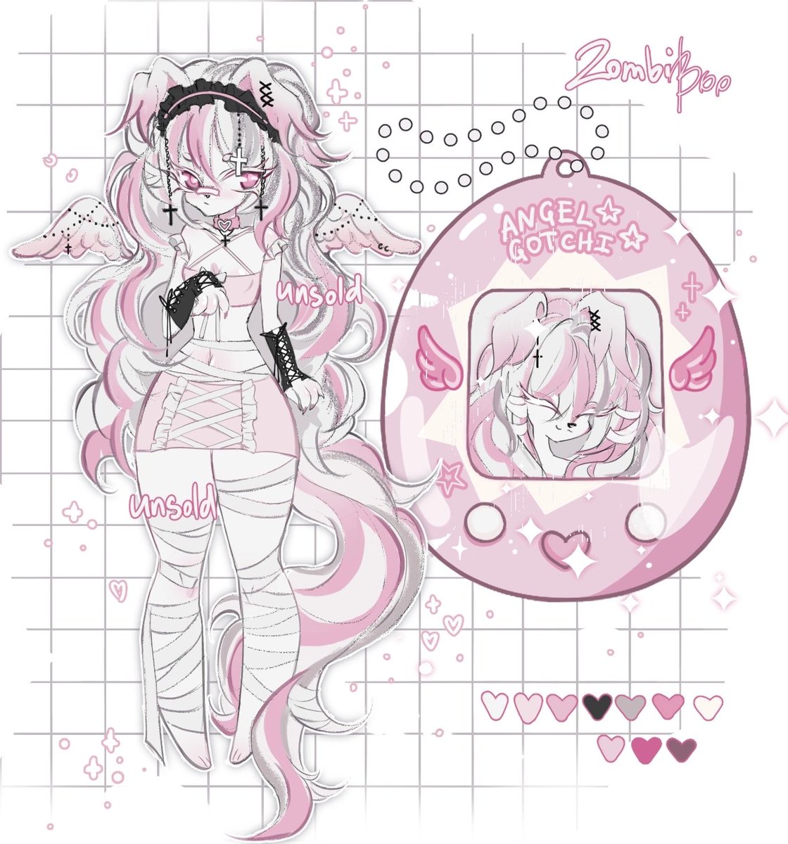 zzombiboo's tweet photo. Angel gotchi adopt auction!💞

。
𝔰𝔟: $60

。
𝔞𝔟: $200

Please reply to each other ⛓

∿ PayPal 
∿ A small hold is possible (dm me to discuss this)
∿ Payment plan for bids over $150!!! Instant payment must be $60

#adopt #furry #furryadopts #anthro #adoptable https://t.co/rwFHCeja6d