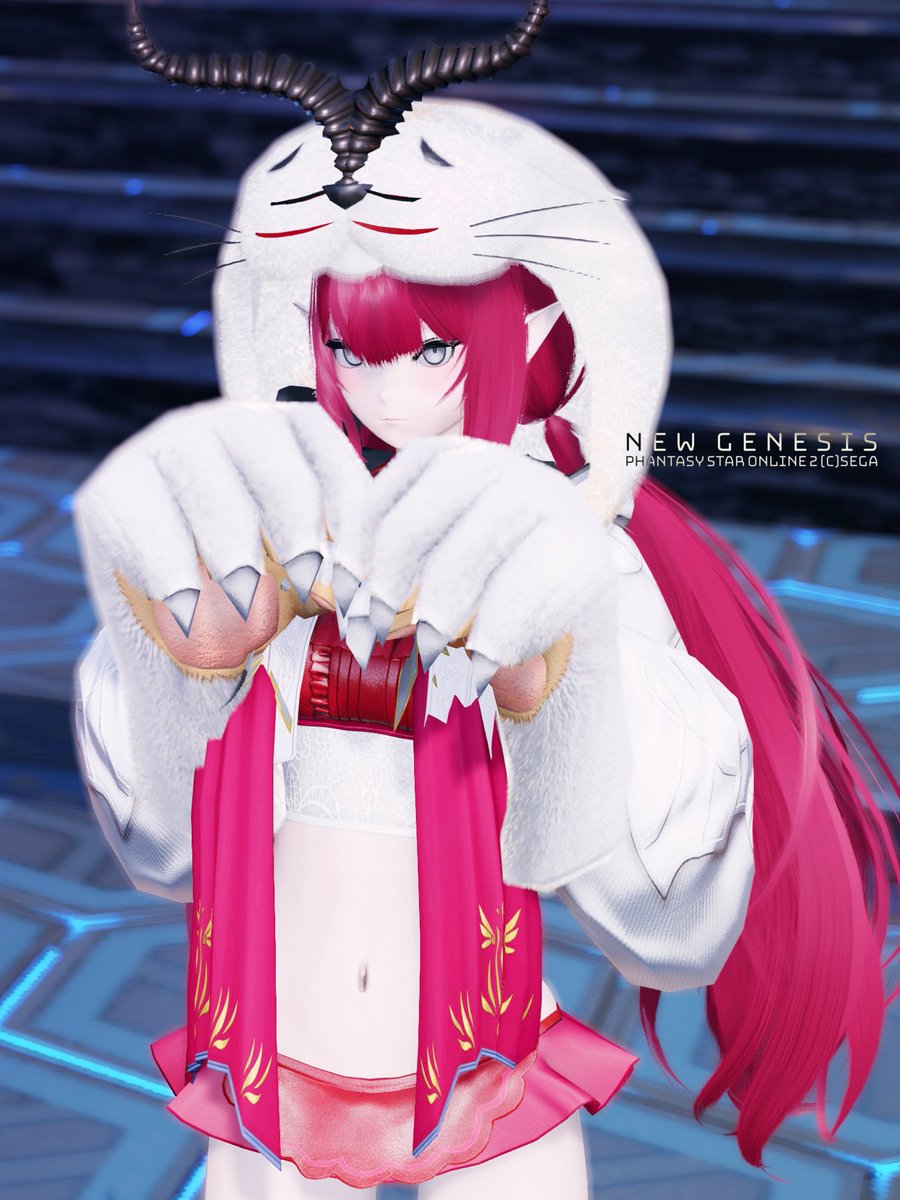 ミコケル(水着バーヴァンシー)を再現しました✧ #fgo #PSO2NGS #メンテ