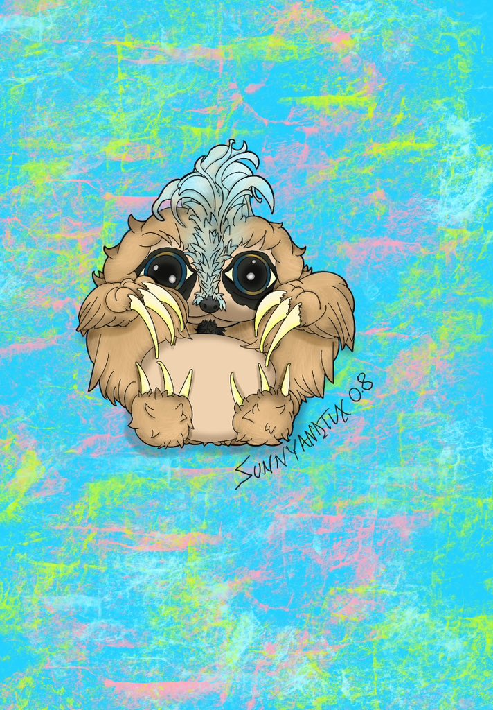 ❤️🦥Say heyhey to Love Sloth our newest member! Do feel his foggy feels?

#originalartwork #ipadartists #ipadart #ipaddrawing #doodleartist #doodleart #slothlove #drawingartist