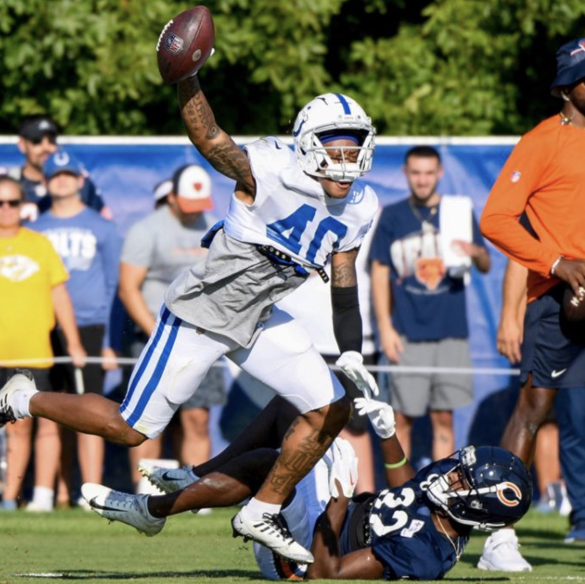 Jayzexpo's tweet photo. CONGRATULATIONS @OriginalJaylon You Earned It! 💙53💙53💙 Let’s Go Colts! https://t.co/Tmcexqunht