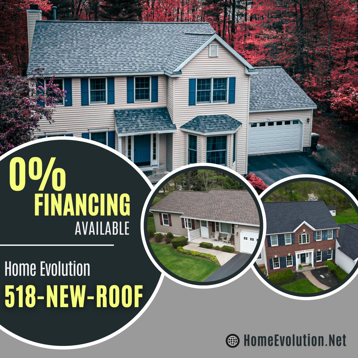 HomeEvolution's tweet image. Did you know we offer multiple financing options for your Roofing Projects?!

518-NEW-ROOF
Homevolution@gmail.com
HomeEvolution.net 

#capitalregion #HomeEvolution #Locallyowned #Roofrepair #Roofreplacement  #Roofer #Smallbusinessowner #localcontractor #roofreplacement
