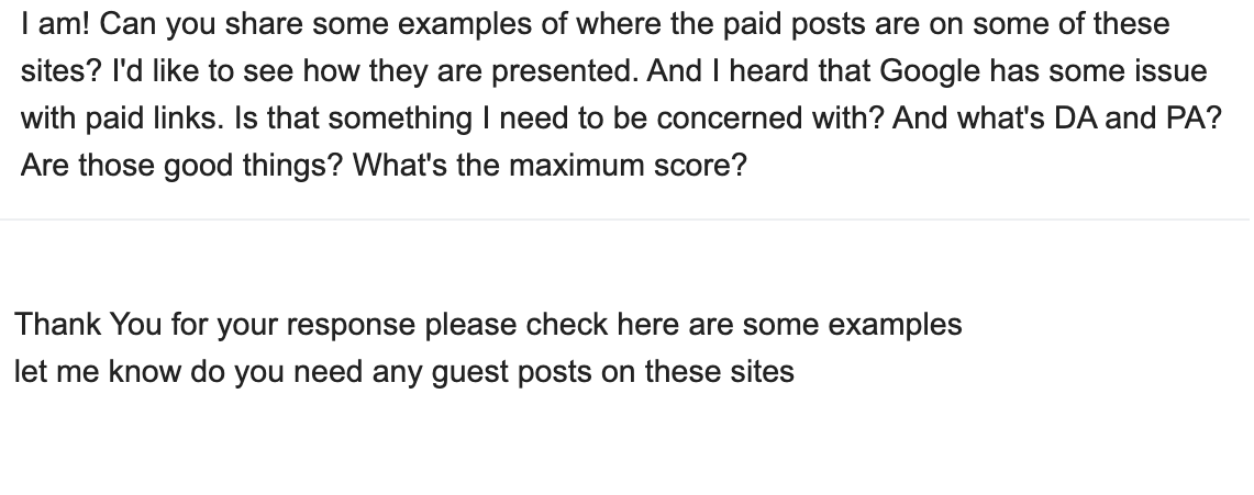 searchliaison's tweet image. We got mail!
Buying & selling links for ranking purposes is against our spam policies: developers.google.com/search/docs/es…
If someone says they're undetectable, Google would never know, remember. They might be making the same pitch to us here at Google with actual URLs for us to check.