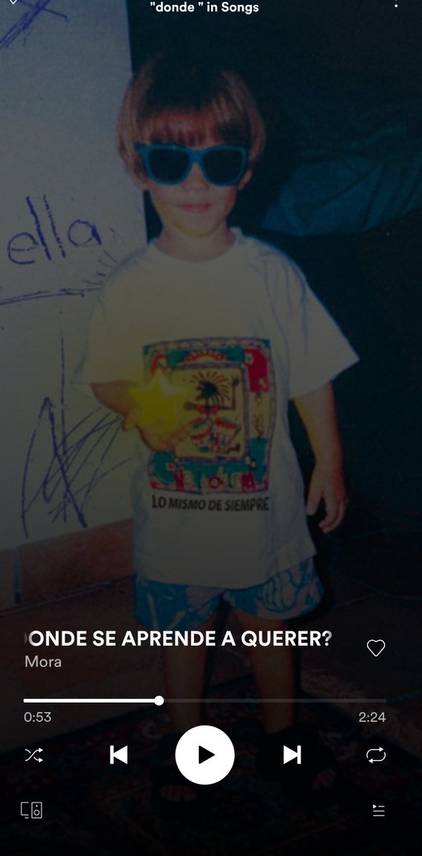 Esta canción es increíble, un sentimiento, que obra de arte, me ha roto