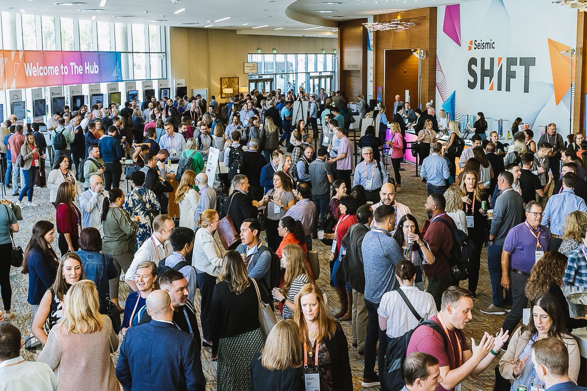 Thinking about joining us at #SeismicShift23? It's happening October 23-26 in sunny San Diego. ☀️

Here are five reasons why you should be there: bit.ly/43VIdOw
