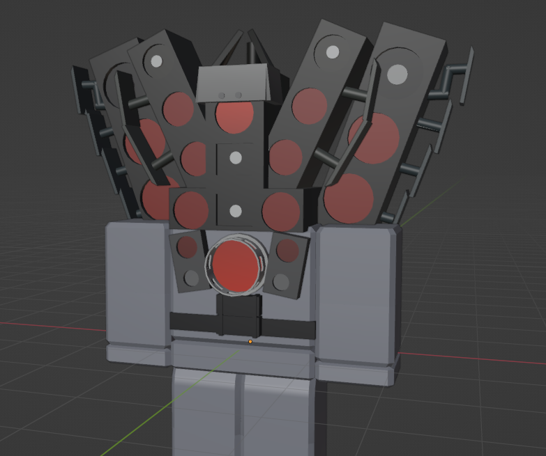DriftCaat's tweet photo. After some modelling and texturing, the head and back speakers have been made! (again, colour pallete im learning) #Roblox #RobloxUGC #RobloxUGCConcept https://t.co/SX7sLA6NJI