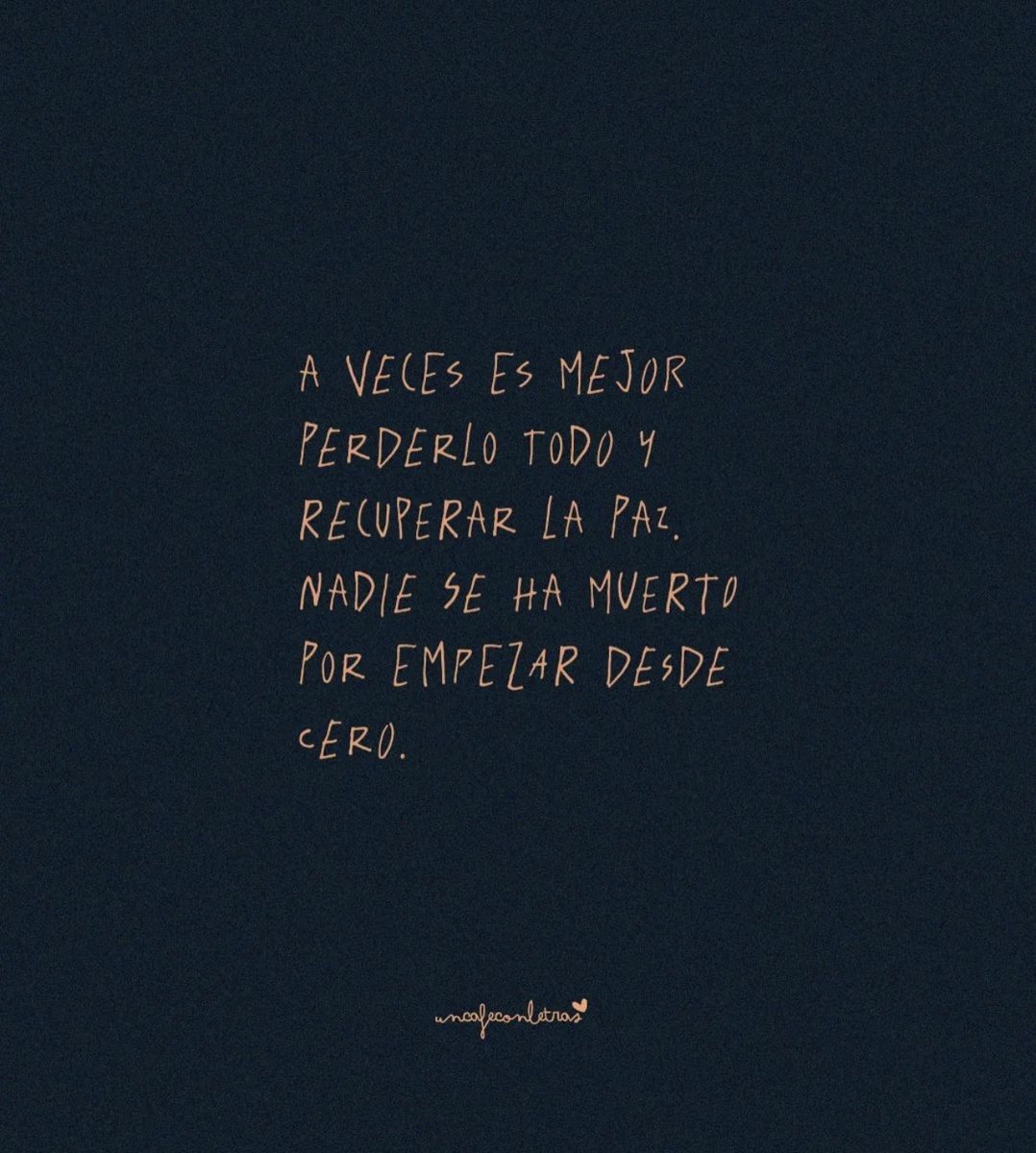a veces es lo necesario.