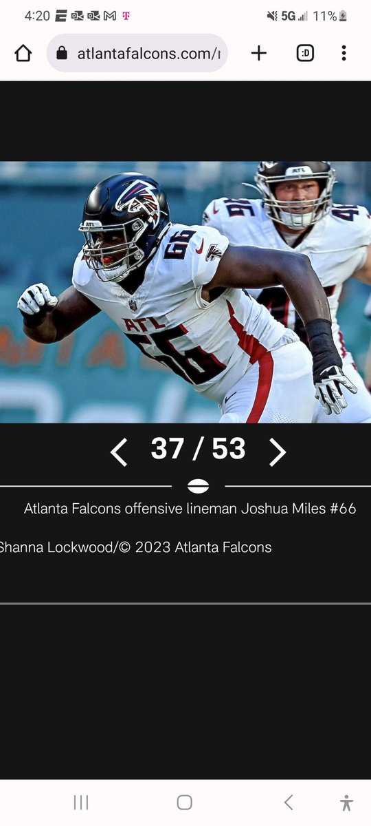 nmilesMiles's tweet image. Congrats to Josh Miles on making the 53 man roster! #66
@MSUBearsFB 
@AtlantaFalcons
@Lord_Bil