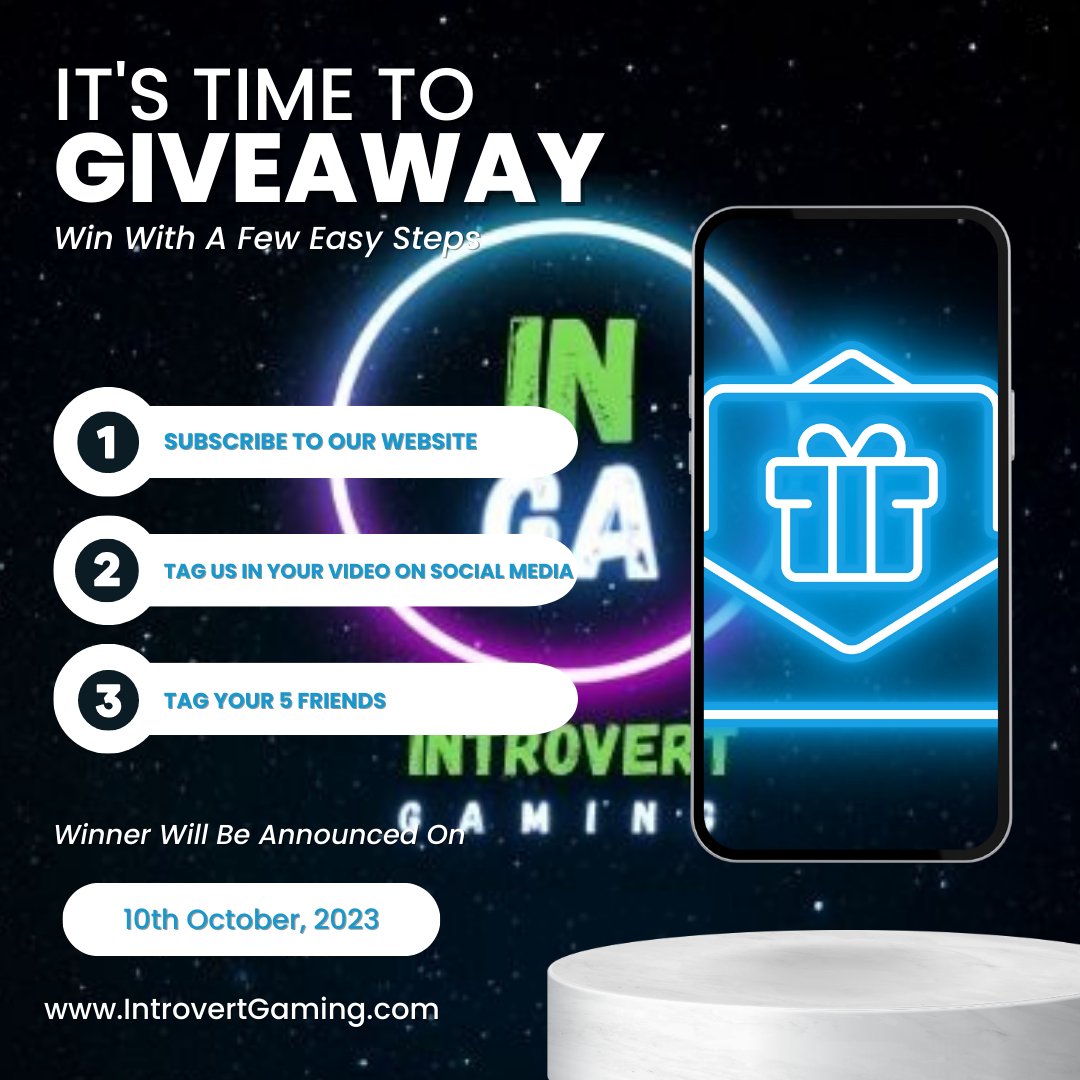 _GamerBase's tweet image. 🎮🌟 Share your most epic gaming moments for a chance to win a £20 gift card for PSN, Xbox, or Amazon. 🏆
introvertgaming.com/competition-pa…
#Giveaway #competitiontime #gamingcommunity  #Competition 
@BlazedRTs 
@OGsRTS 
@Rapid__RTs 
@DynoRTs 
@TimTomGaming1 
@HazydaysShorts