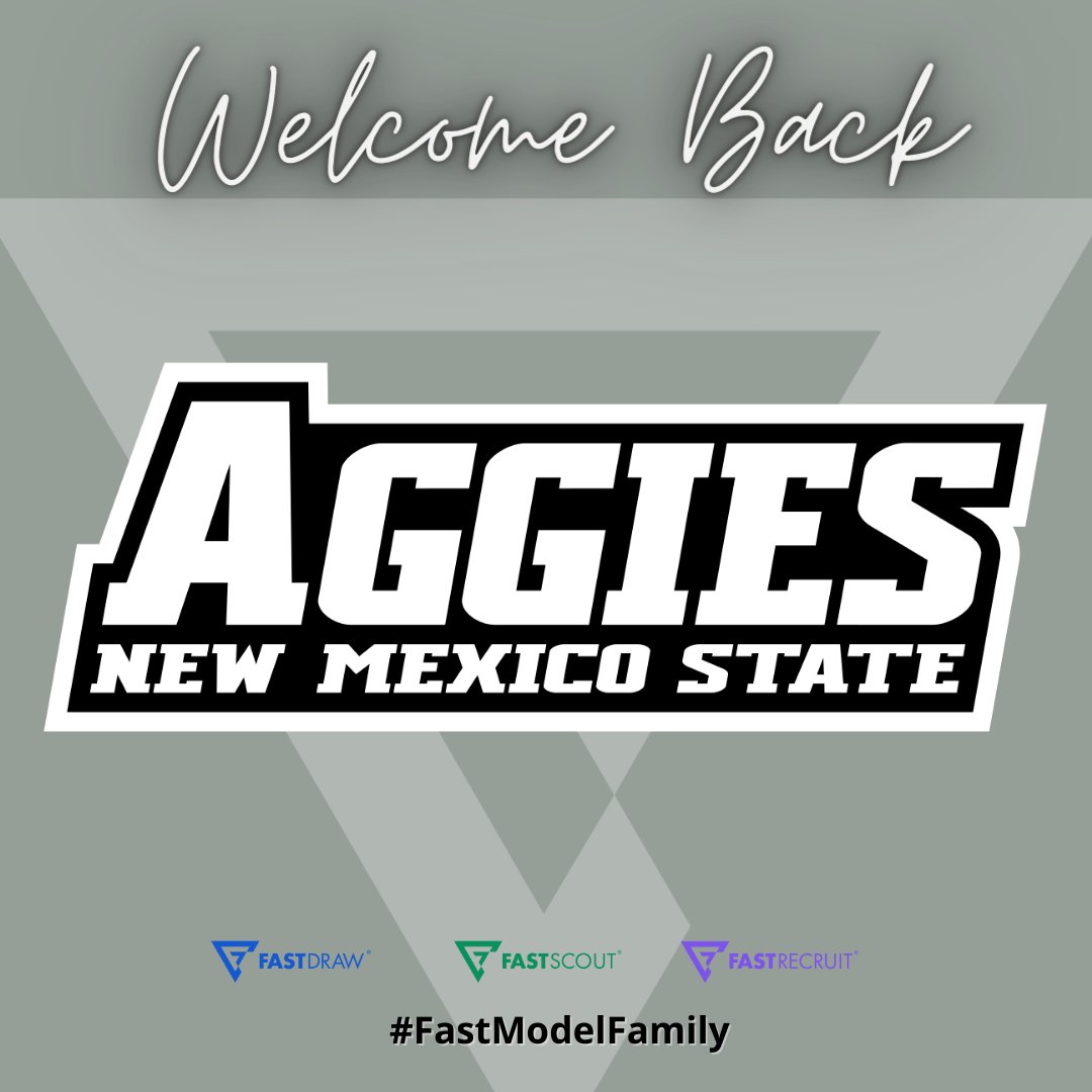 It's an absolute slam dunk to have @NMStateMBB back in the #FastModelFamily! 🏀👏