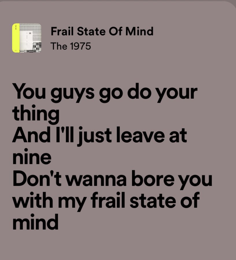 trumanpotb's tweet photo. at the end of the day i’m just a person written by The 1975 https://t.co/VCkZxBcETK