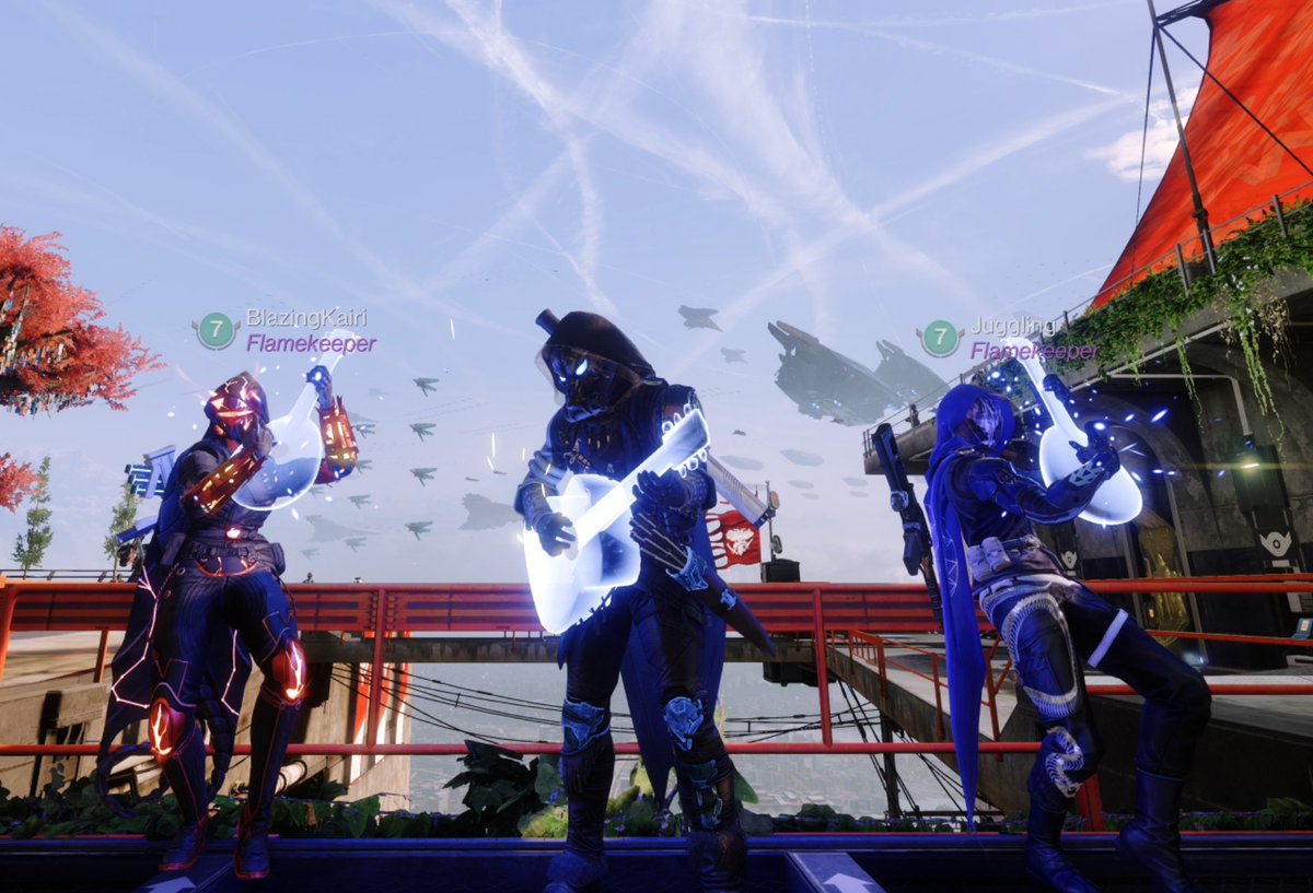 streah's tweet photo. -_= Guardian, time to tithe more so Eris can power up her hive battlesuit! =_-
Come hangout with me, @BlazingKairi and @JugglingLoser as we continue enjoy the sacrifice in @DestinyTheGame!
#TwitchStreamers #DestinyStreamer #QuietButChaotic https://t.co/mlgRKRrIru