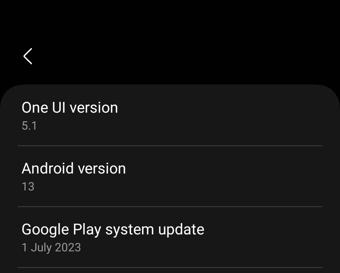 Hey Galaxy User's  👋 

Another July's Google Play System update is available. I updated my Galaxy S23 Ultra today morning

Check your Galaxy 🫡

#GalaxyS23Ultra 
#galaxys23series 
#GalaxyS23 
#GalaxyUpdates 
#OneUI5