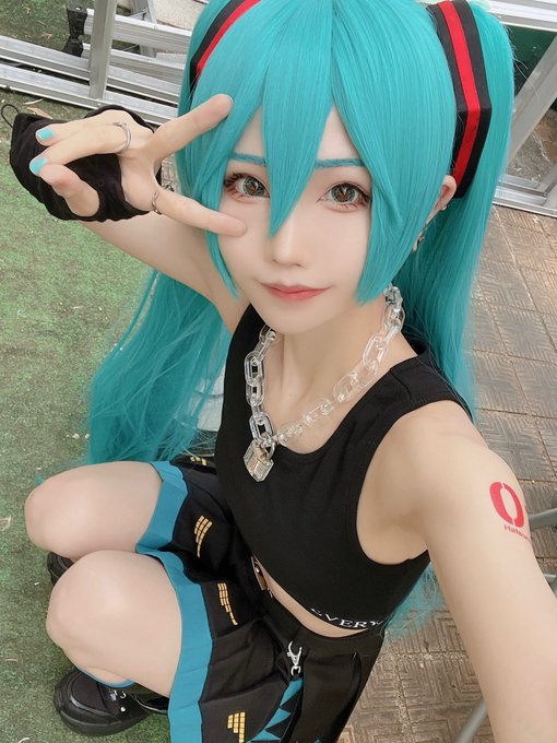 コスプレイヤーしらゆき（しらゆきミク）のTwitter画像47