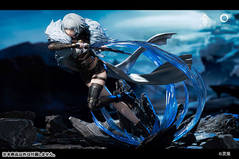 霊篭：INCARNATION 白月魁 🔷特典：金属唐刀付き🔷 霊篭：INCARNATION 白月魁 1/7 完成品