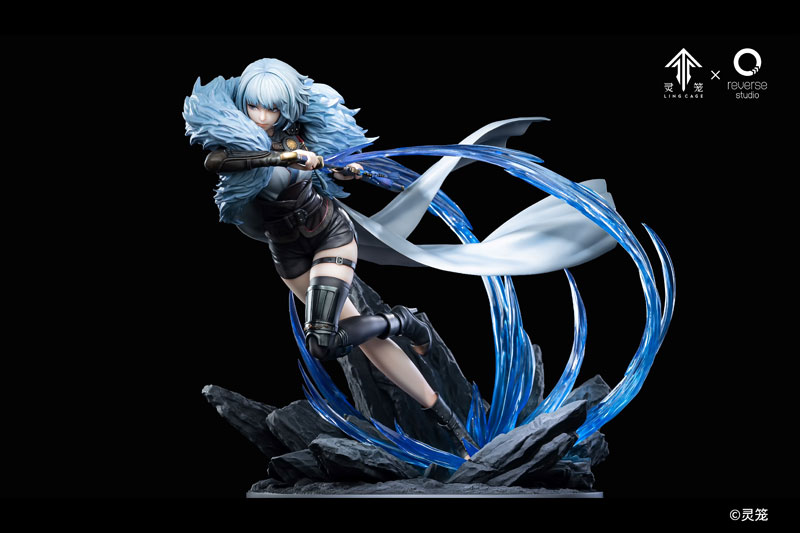 霊篭：INCARNATION 白月魁 🔷特典：金属唐刀付き🔷 霊篭：INCARNATION 白月魁 1/7 完成品