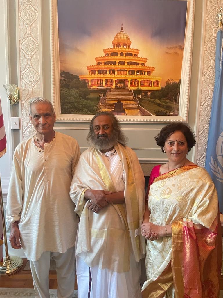 KOA is pleased to share that our delegation met with His Holiness Sri Sri Ravi Shankar on Sunday, Aug. 27th in Washington D.C. for an exclusive discussion on how KOA and Art of Living can together work to benefit our community in the U.S. as well as in India. - Archana Kokroo