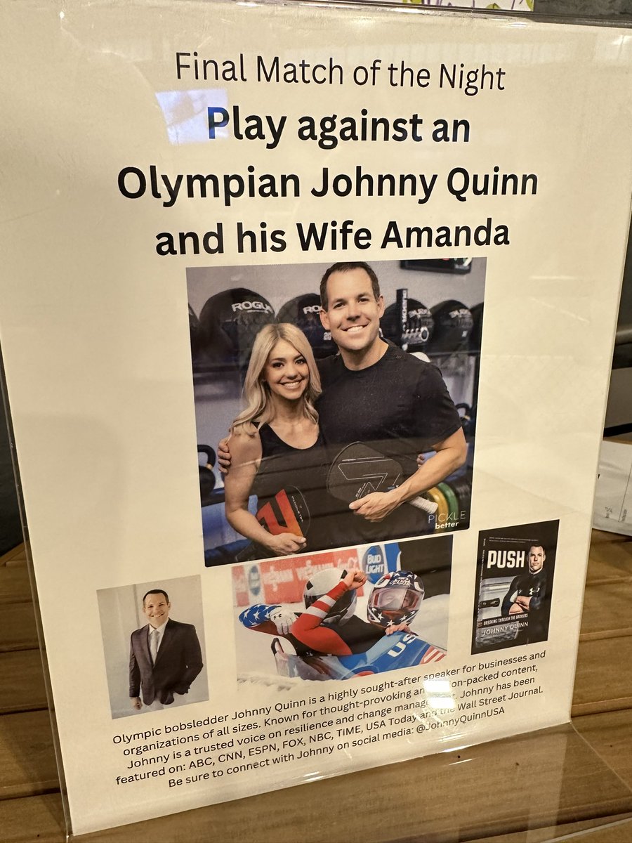 JohnnyQuinnUSA's tweet photo. What a fun night at Chicken N Pickle — Grand Prairie raising money for @CookChildrens!⁣
⁣
Thank you to the Fort Worth Chapter of Credit Unions for hosting a wonderful event! https://t.co/gpUaHxPPFL