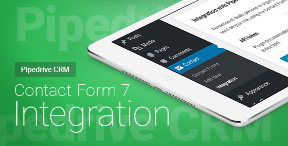 stylelibreview's tweet image. Contact Form 7 - Pipedrive CRM - Integration
stylelib.org/contact-form-7…

#businesspipedrive #cf7pipedrive #codecanyon #contactform7 #contactform7pipedrive #dealfinder #dealmanagement #dealscraper #deals #form #forms #integration