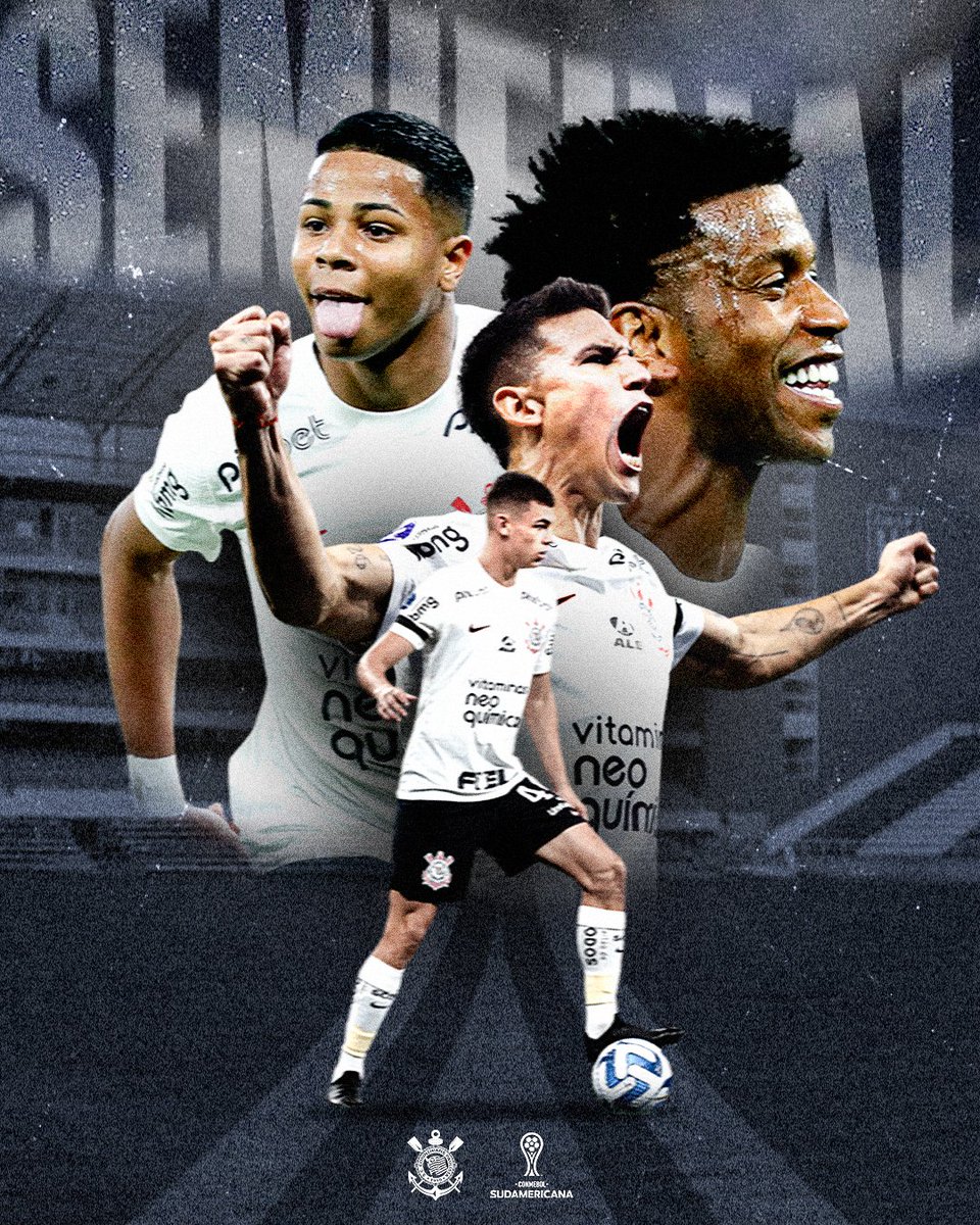 Corinthians's tweet photo. SEMIFINAL, AÍ VAMOS NÓS!!!!!! 🏴🏳️

#DiaDeCorinthians
#VaiCorinthians https://t.co/YuC2GuKplo
