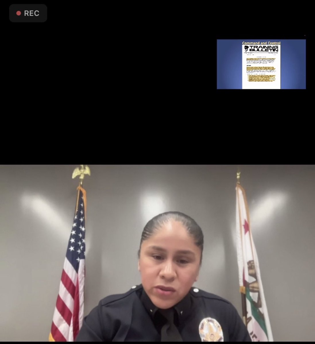 This evening, LALEY hosted a Police Officer III interview preparation seminar. Thank you to BOPC Vice President Commissioner Rasha Shields and Assistant Chief @LabradaAl for your words of encouragement and support for professional development.  LALEY provided valuable insight on