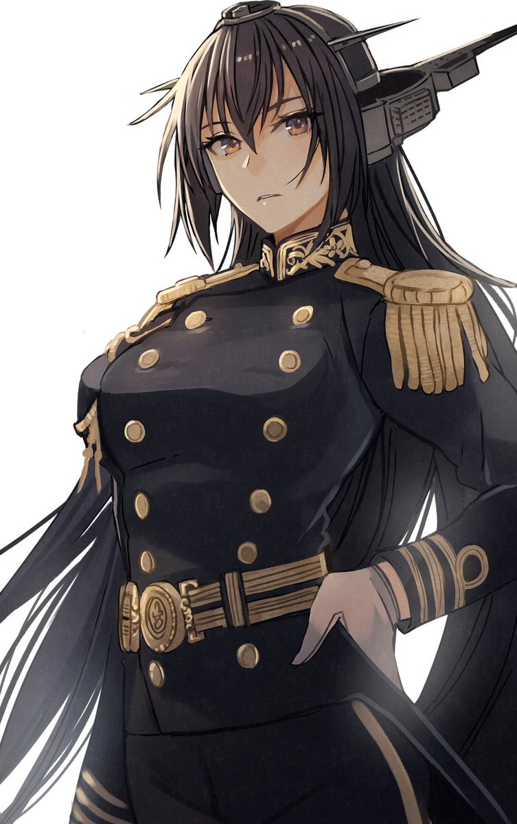 skchkkoo's tweet photo. 軍服長門さんはまた描きたいですわね https://t.co/KA2T5SlcL3